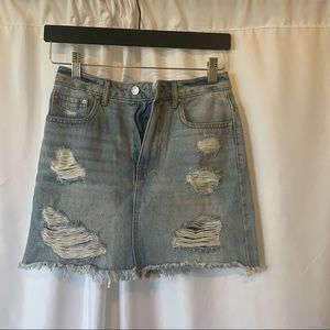 Forever 21 denim skirt